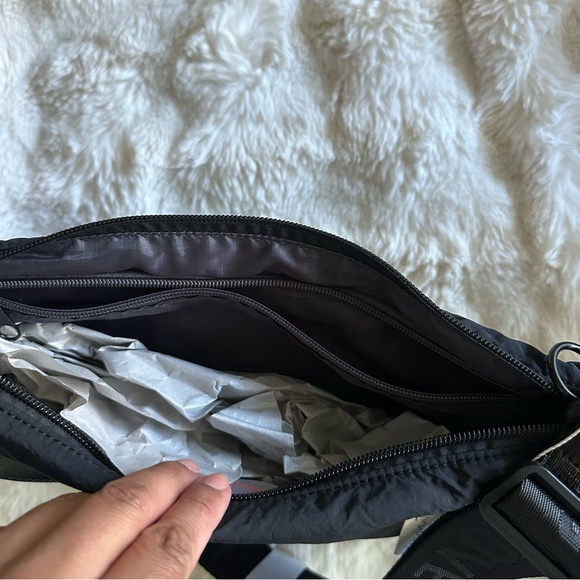 Free People Movement Black Crest Crossbody Sling Bag NWT - Picture 6 of 10